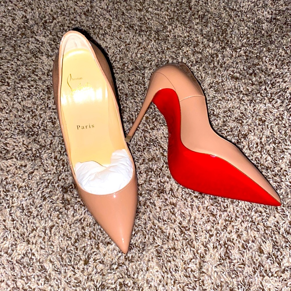 Christian Louboutin Red Bottoms Nude